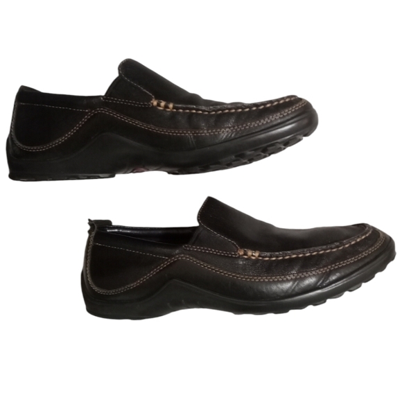 Cole Haan Tucker Venetian Loafers Men’s 9M Brown Leather Slip-On - Picture 13 of 15